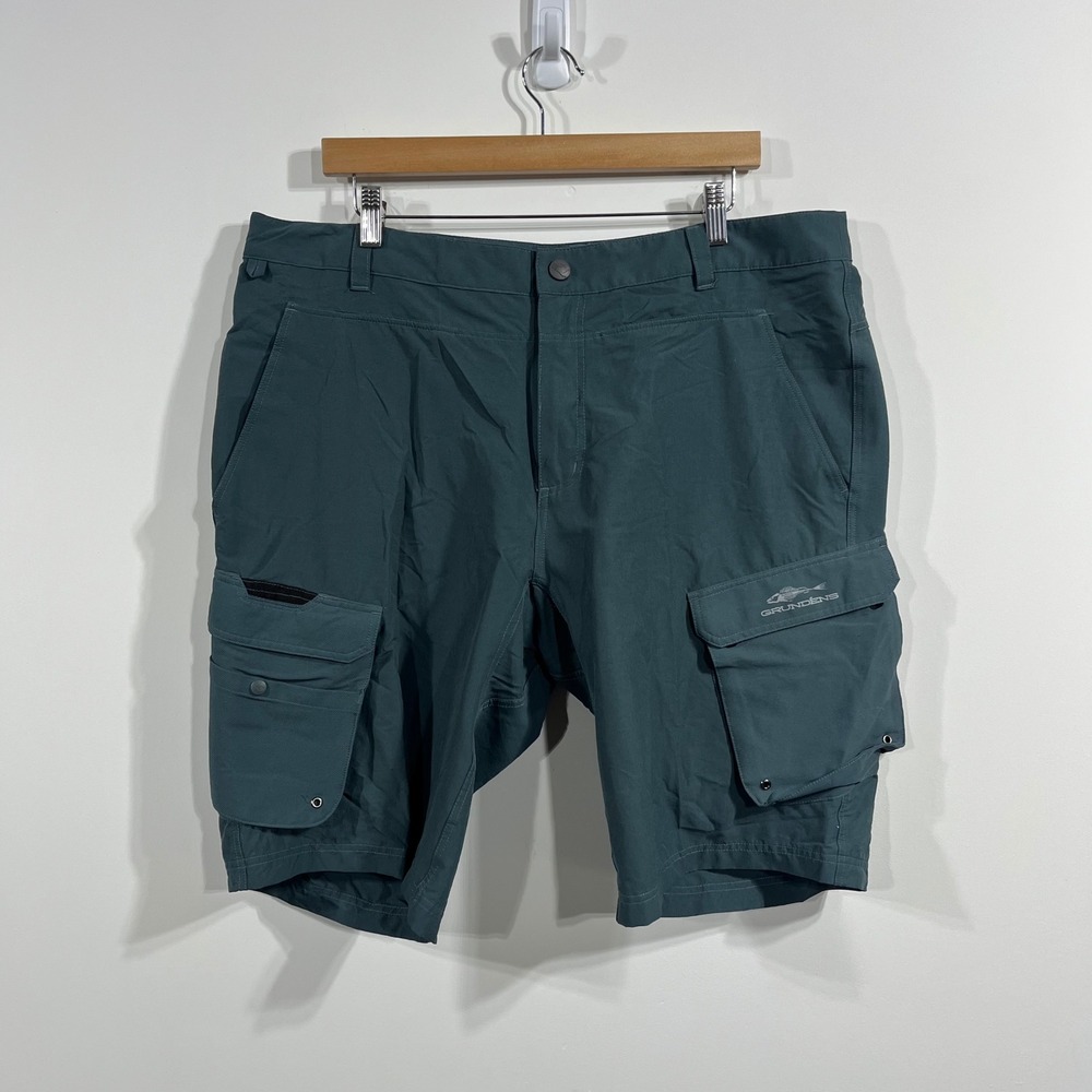 Grundens Gaff Cargo Fishing Shorts Mens 40 Quick Dry‎ Technical Stretch Outdoor